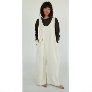 State Corduroy Velvet Sleeveless Jumpsuit L/XL